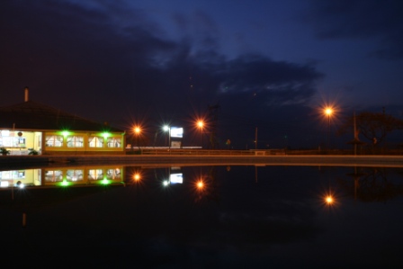 Nach Sonnenuntergang in Gualeguaychu